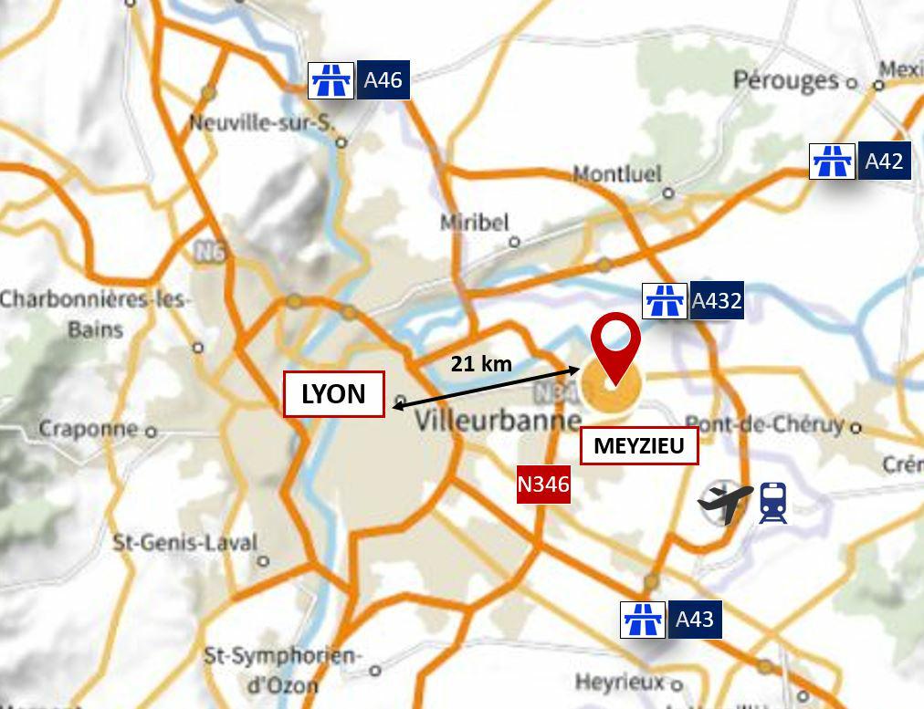 Local d'activité Meyzieu 4662m² Vente local d'activité Meyzieu Rhône OVACT2309924 2